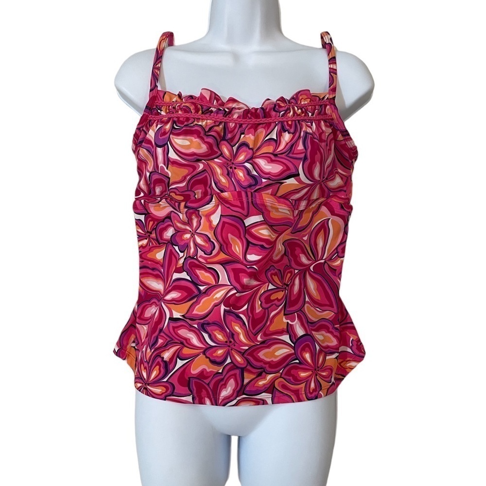 South Point Women’s Tankini Swimwear Bathing Suit Top Size 12